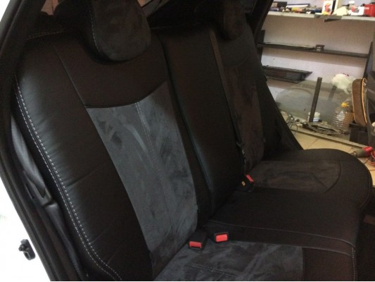 Авточехлы на Hyundai Solaris