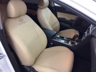 Авточехлы на Hyundai Sonata 7
