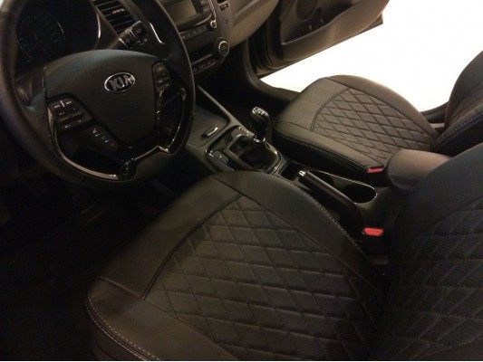 Авточехлы на Kia Cerato 3