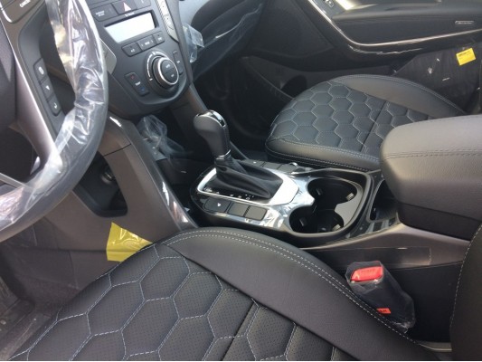 Каркасные авточехлы на Hyundai Santa Fe 3 Каркасные авточехлы на Hyundai Santa Fe 3