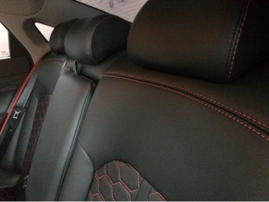 Каркасные авточехлы на Hyundai Sonata 7