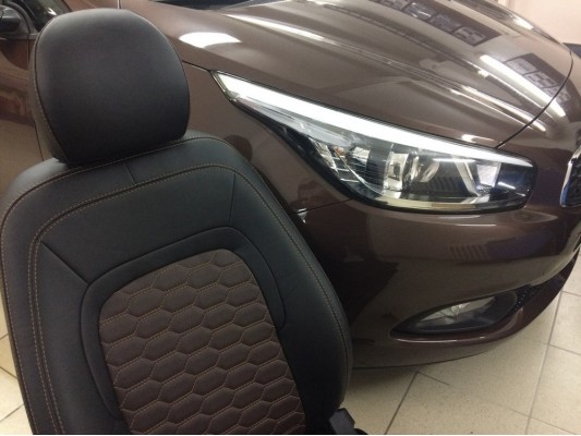 Каркасные авточехлы на KIA Ceed 2