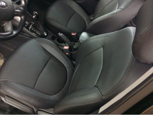 Каркасные авточехлы на KIA Rio 3