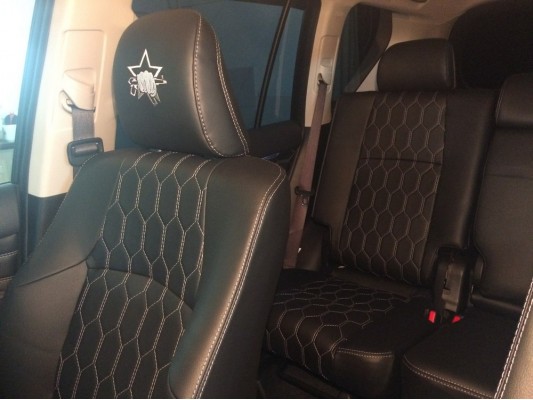 Каркасные авточехлы на Toyota Land Cruiser Prado 150 2 поколения