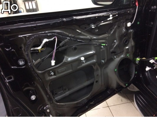 Шумоизоляция пола, арок и дверей